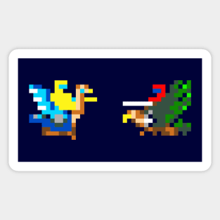 Joust 8-Bit Faceoff Sticker